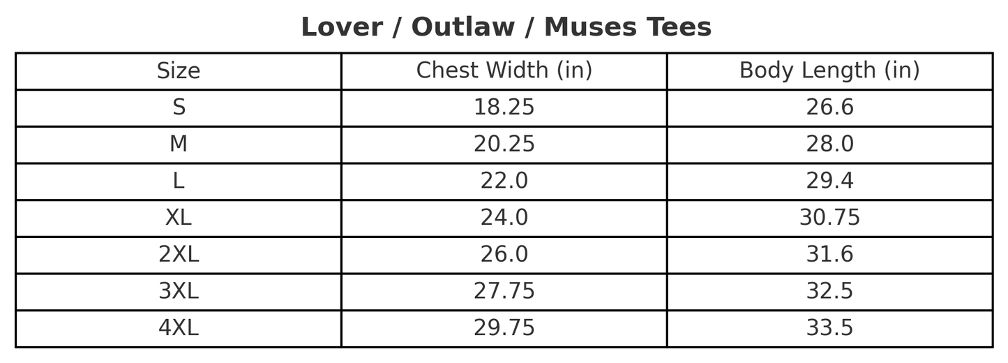Archetypes Capsule: The Outlaw Tee