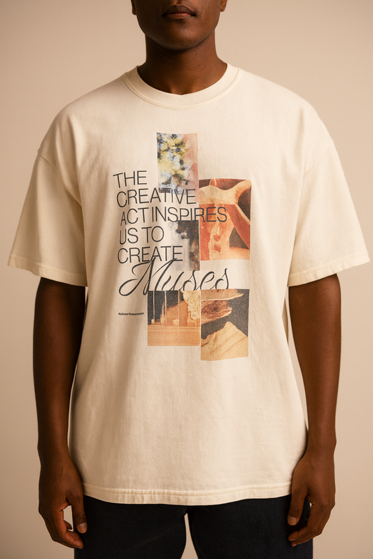 Muses Tee: The Creative Act Moodboard