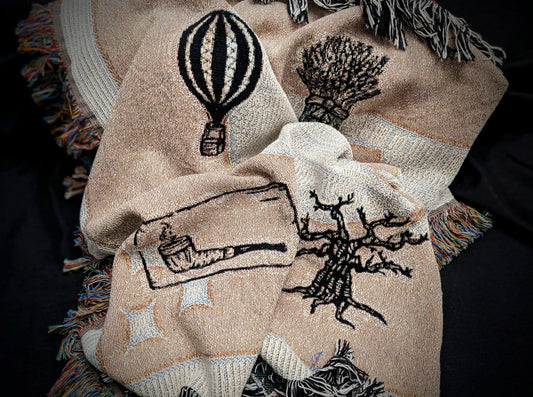 Archetypes Jacquard Woven Throw 60×50 Soft Jacquard Weave