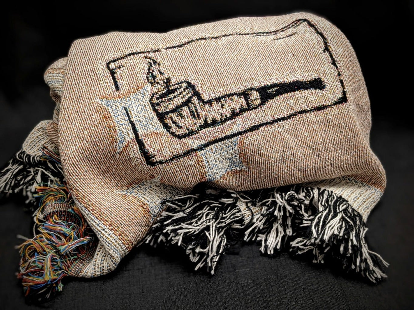 Archetypes Jacquard Woven Throw 60×50 Soft Jacquard Weave